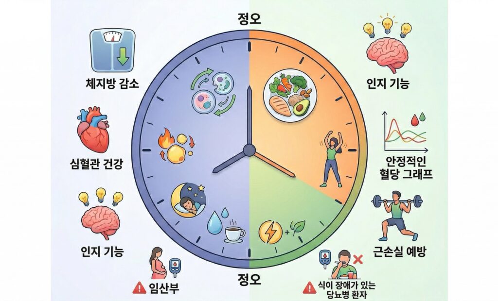 간헐적 단식 16:8 방법과 주의해야 할 부작용