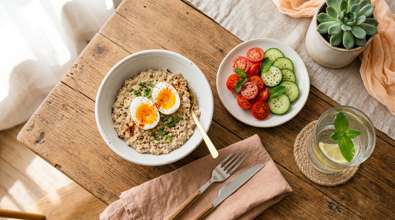 바쁜 아침 5분 컷! 정체기 탈출하는 고단백 다이어트 아침 식사 레시피